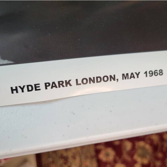 Rolling Stones Brian Jones & Keith Richards Hyde Park Apartment 1968 Poster - Picture 6 of 12